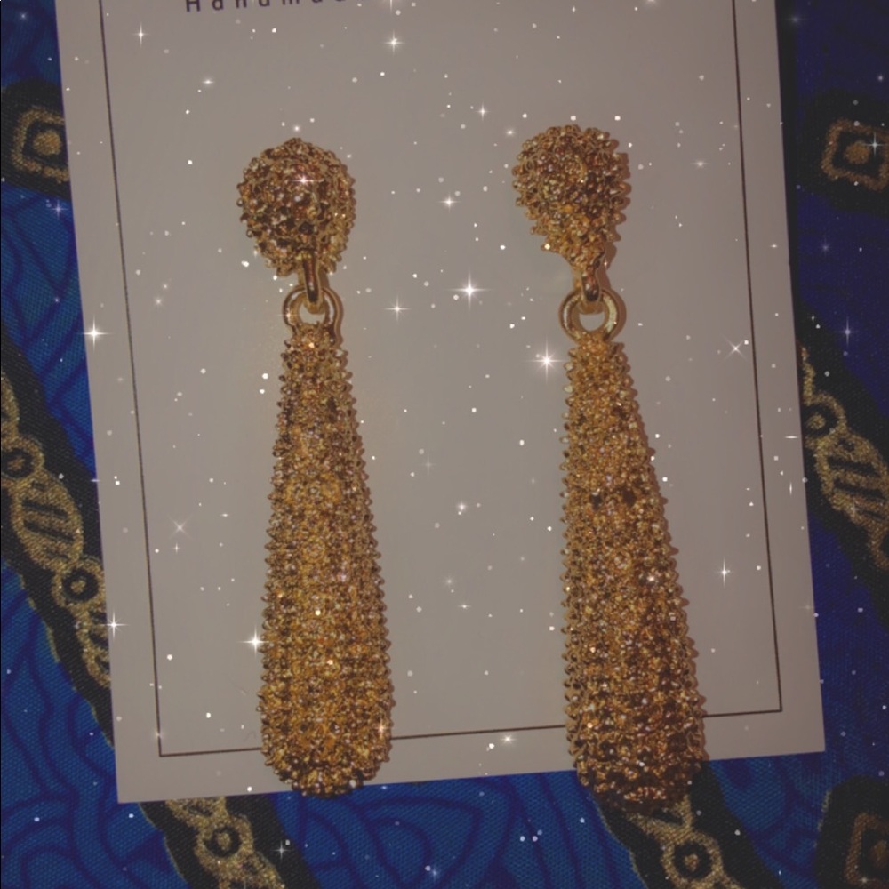 Gold Tear drops